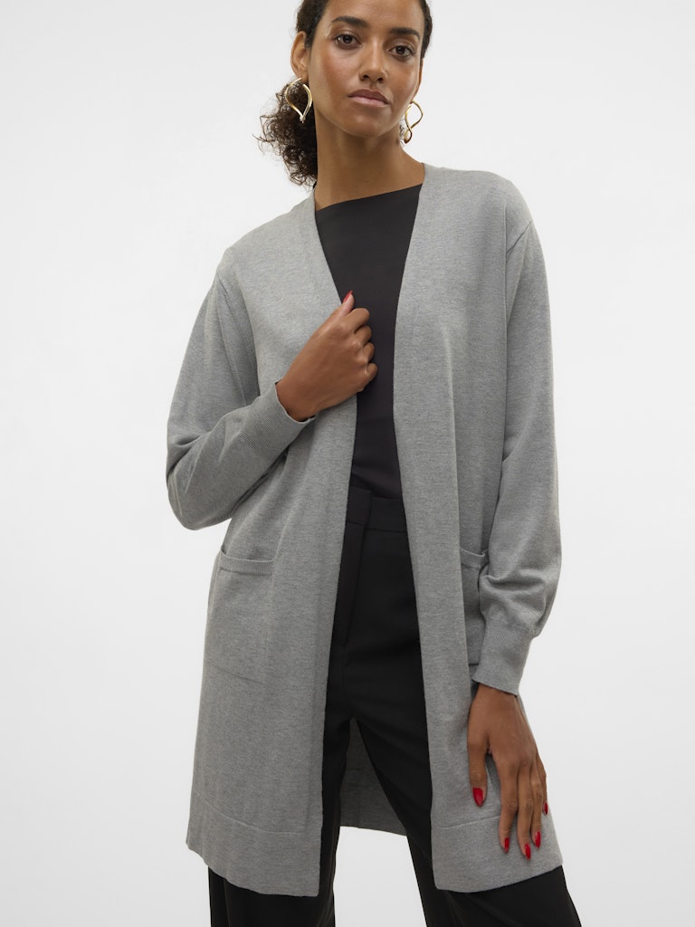 LONG OPEN CARDIGAN