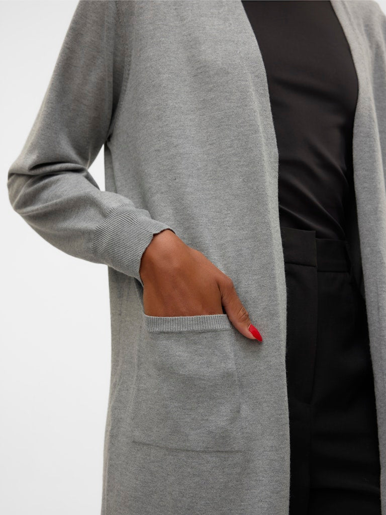 LONG OPEN CARDIGAN