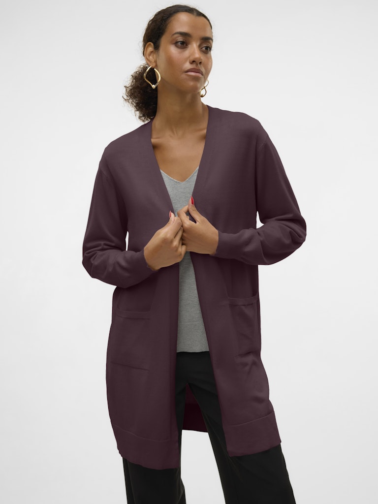 LONG OPEN CARDIGAN