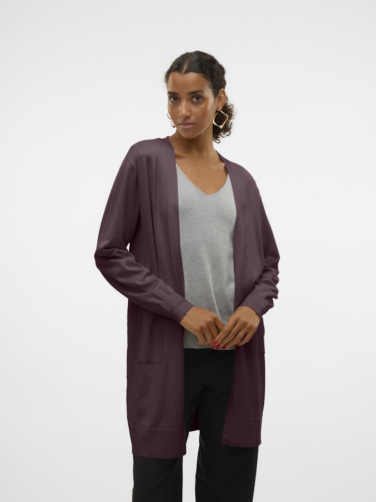 LONG OPEN CARDIGAN