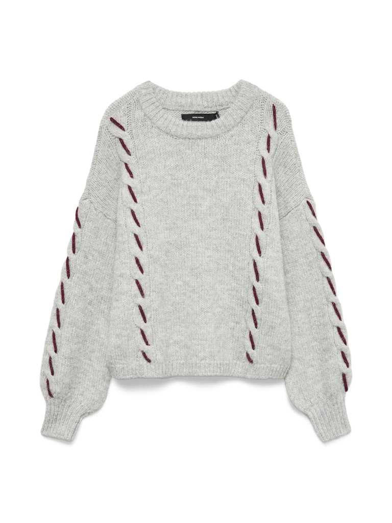 ILINA O-NECK HANDSTITCH PULLOVER