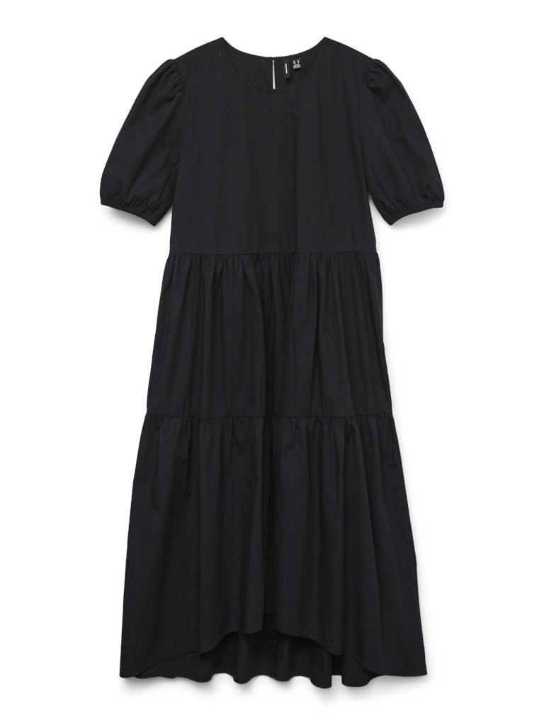 JARLOTTE 2/4 O-NECK CALF DRESS