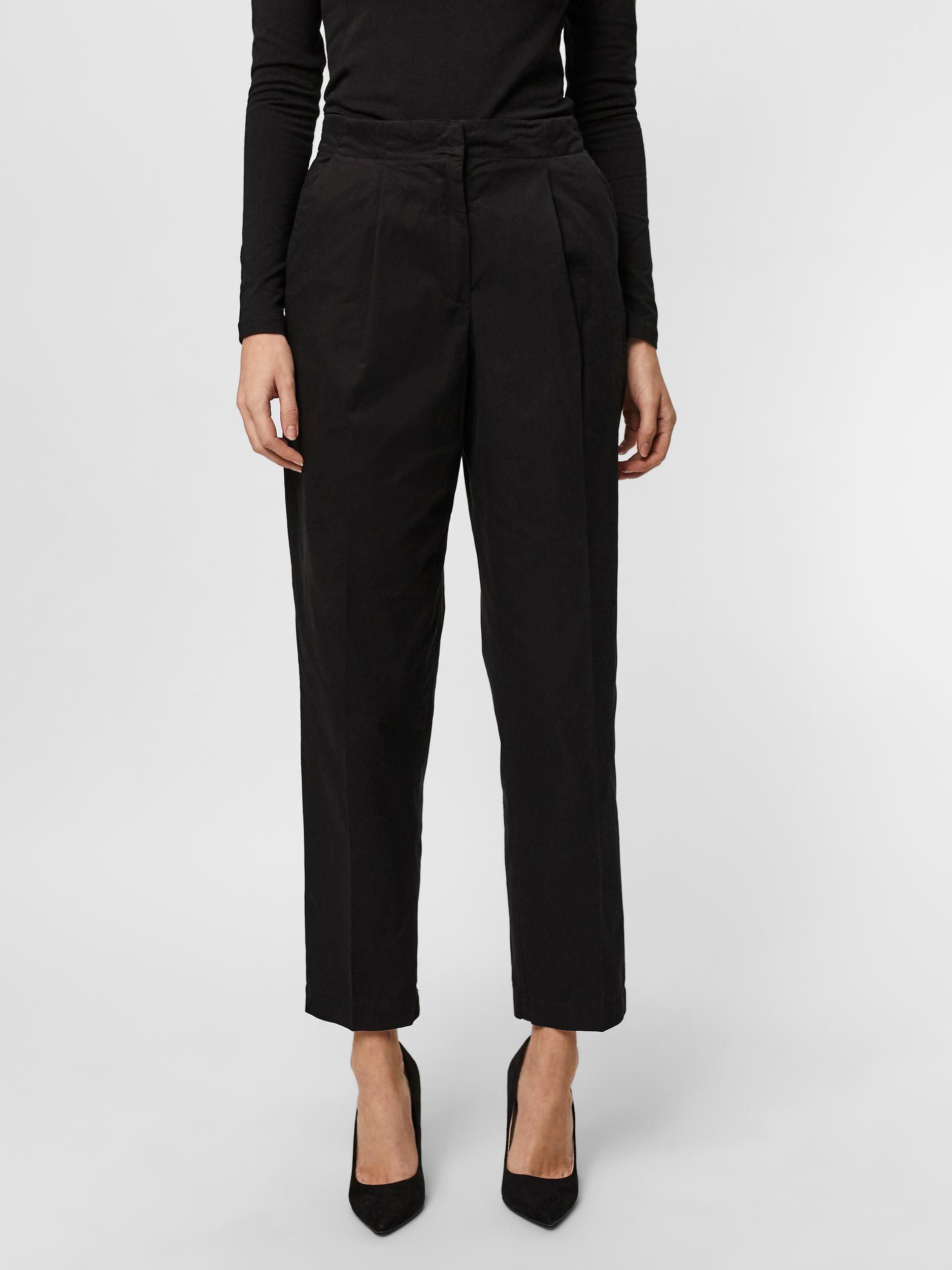 HIGH RISE LOOSE ANKLE PANT