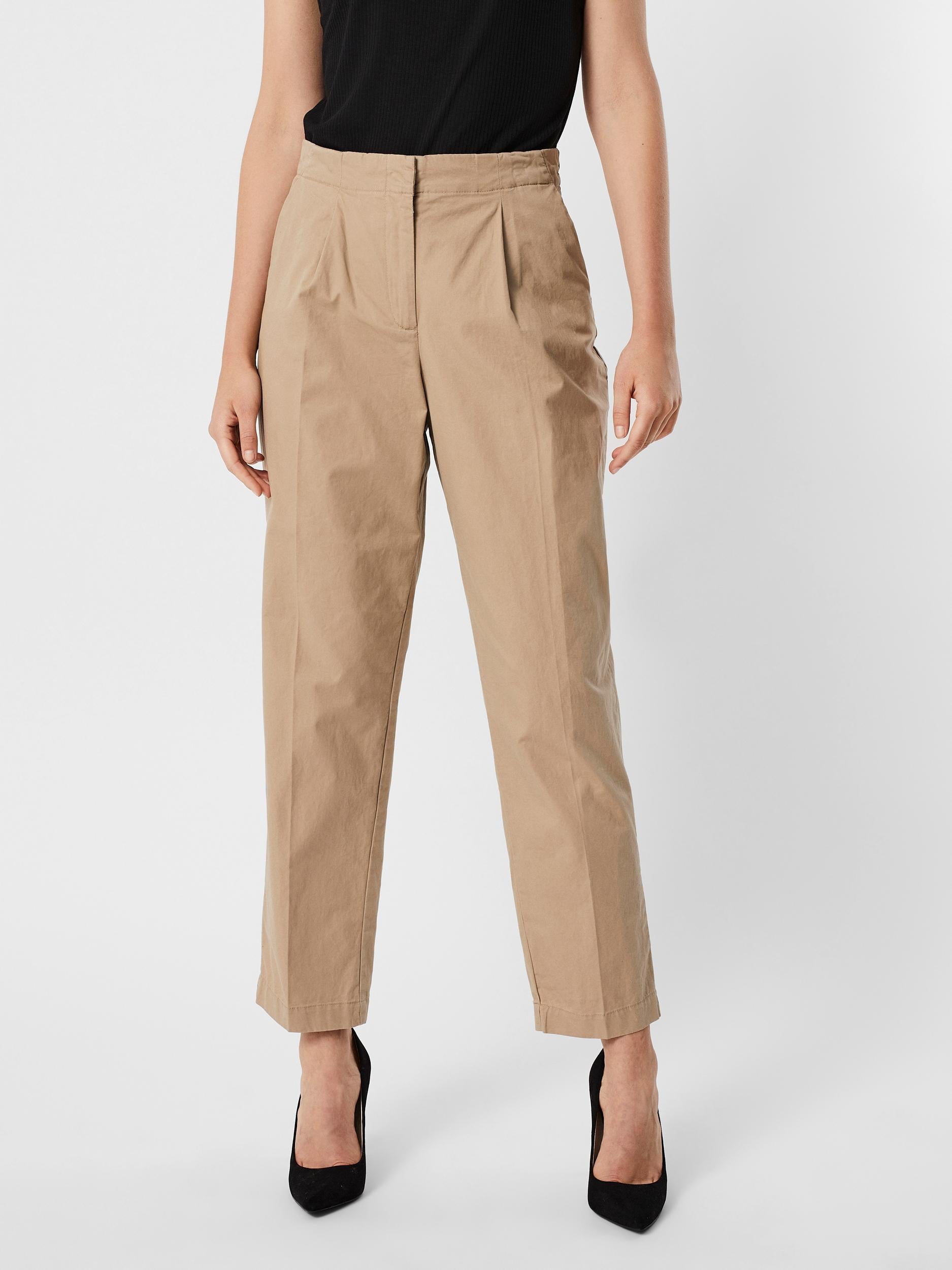 HIGH RISE LOOSE ANKLE PANT