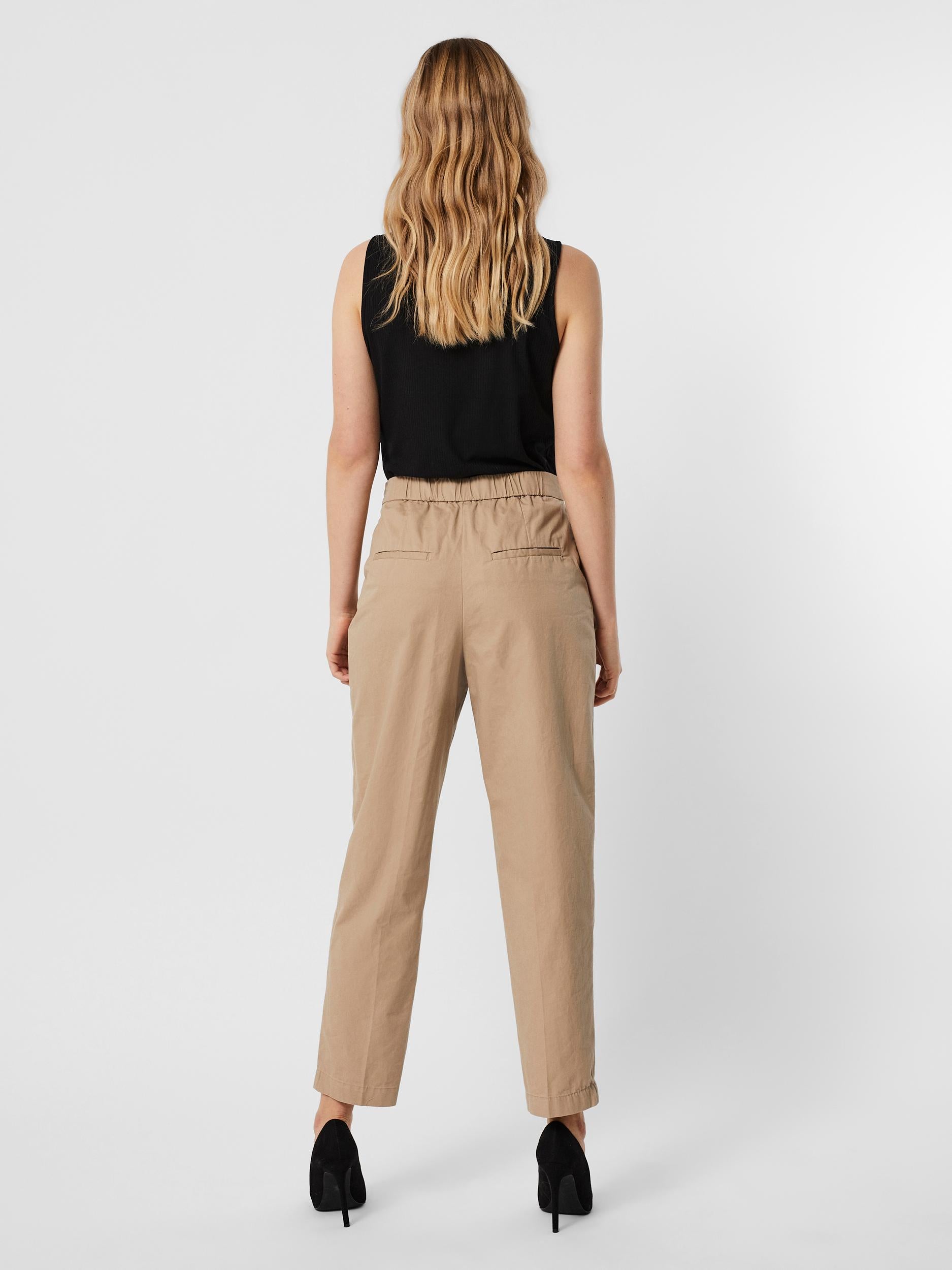 HIGH RISE LOOSE ANKLE PANT