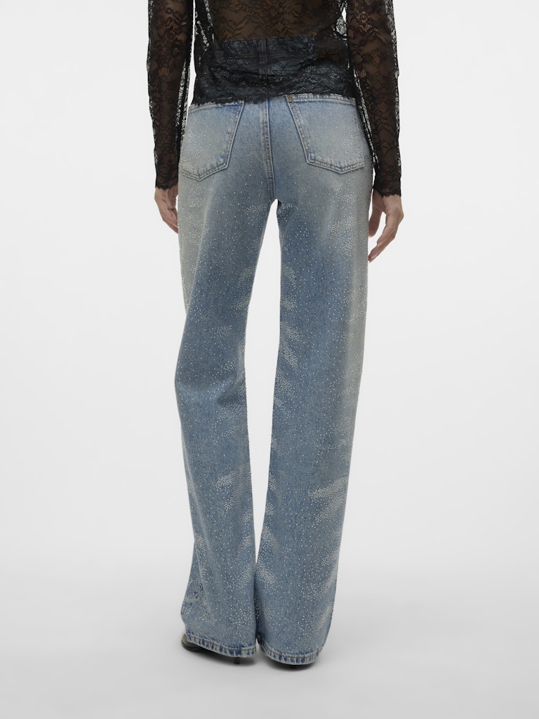 TESSA HIGH RISE WIDE RHINE JEANS