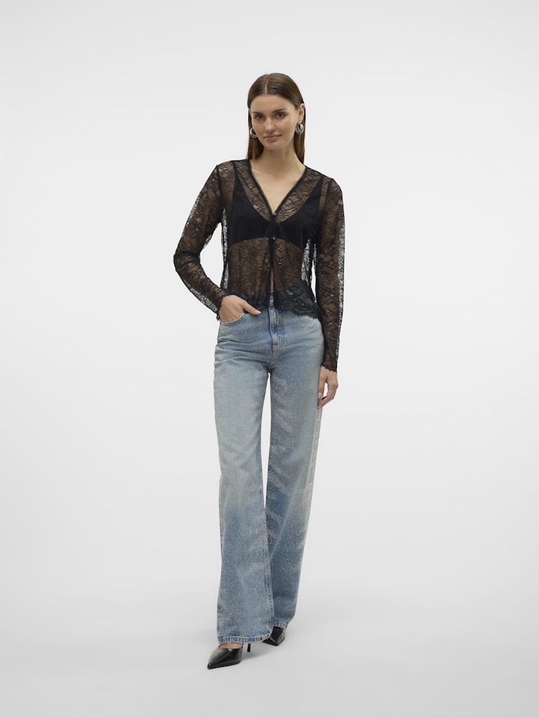 TESSA HIGH RISE WIDE RHINE JEANS