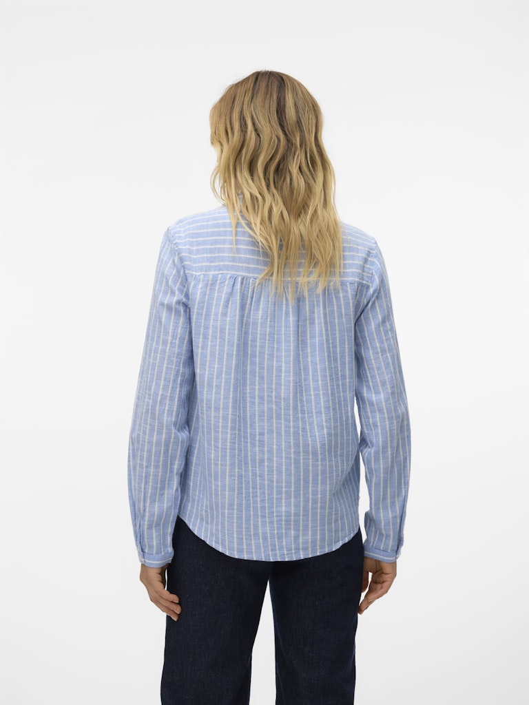 Light Blue Striped Shirt