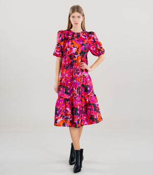 MAJA 2/4 O-NECK DRESS