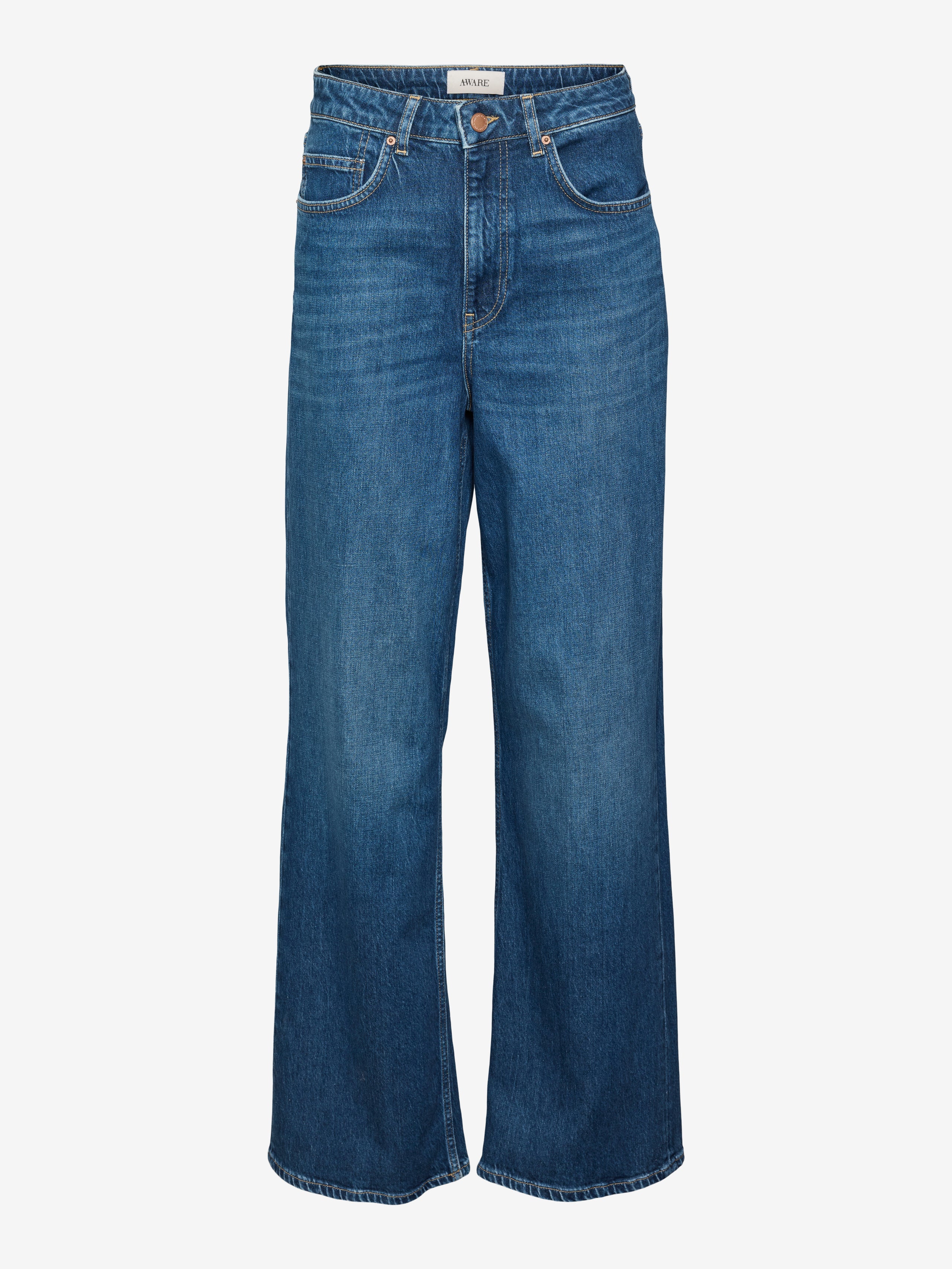 REBECCA SUPER HIGH RISE WIDE JEANS