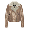 SHORT COATED JACKET