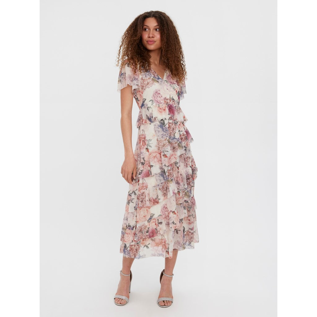 V-NECK DRESS