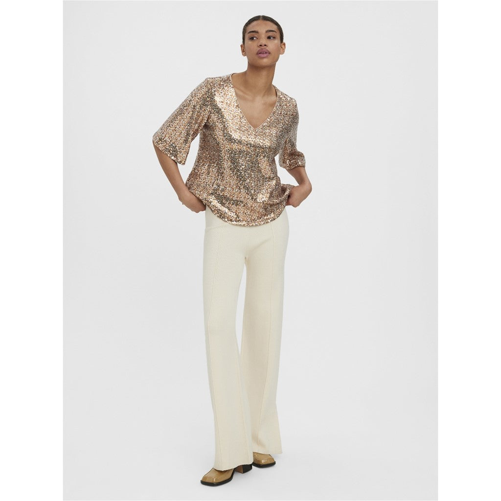 VMNANNA 2/4 SLEEVE TOP JRS BTQ