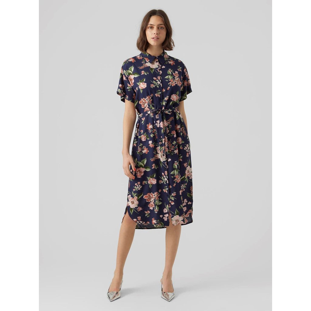 CALF SHIRT DRESS