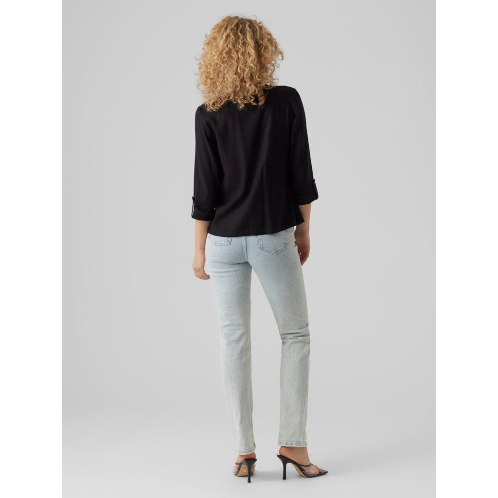 VMJESMILO 3/4 LOOSE BLAZER WVN GA NOOS