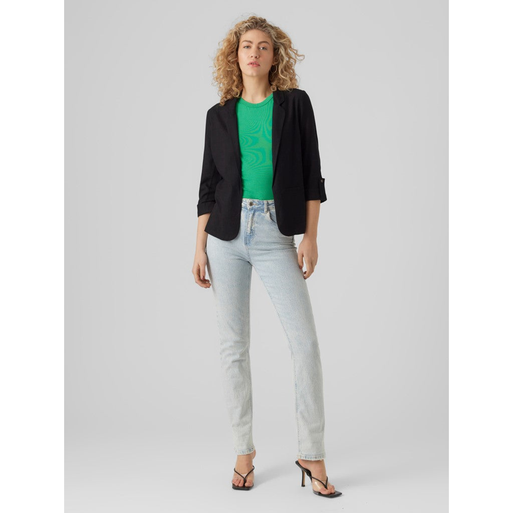 VMJESMILO 3/4 LOOSE BLAZER WVN GA NOOS