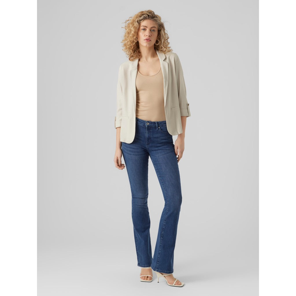VMJESMILO 3/4 LOOSE BLAZER WVN GA NOOS