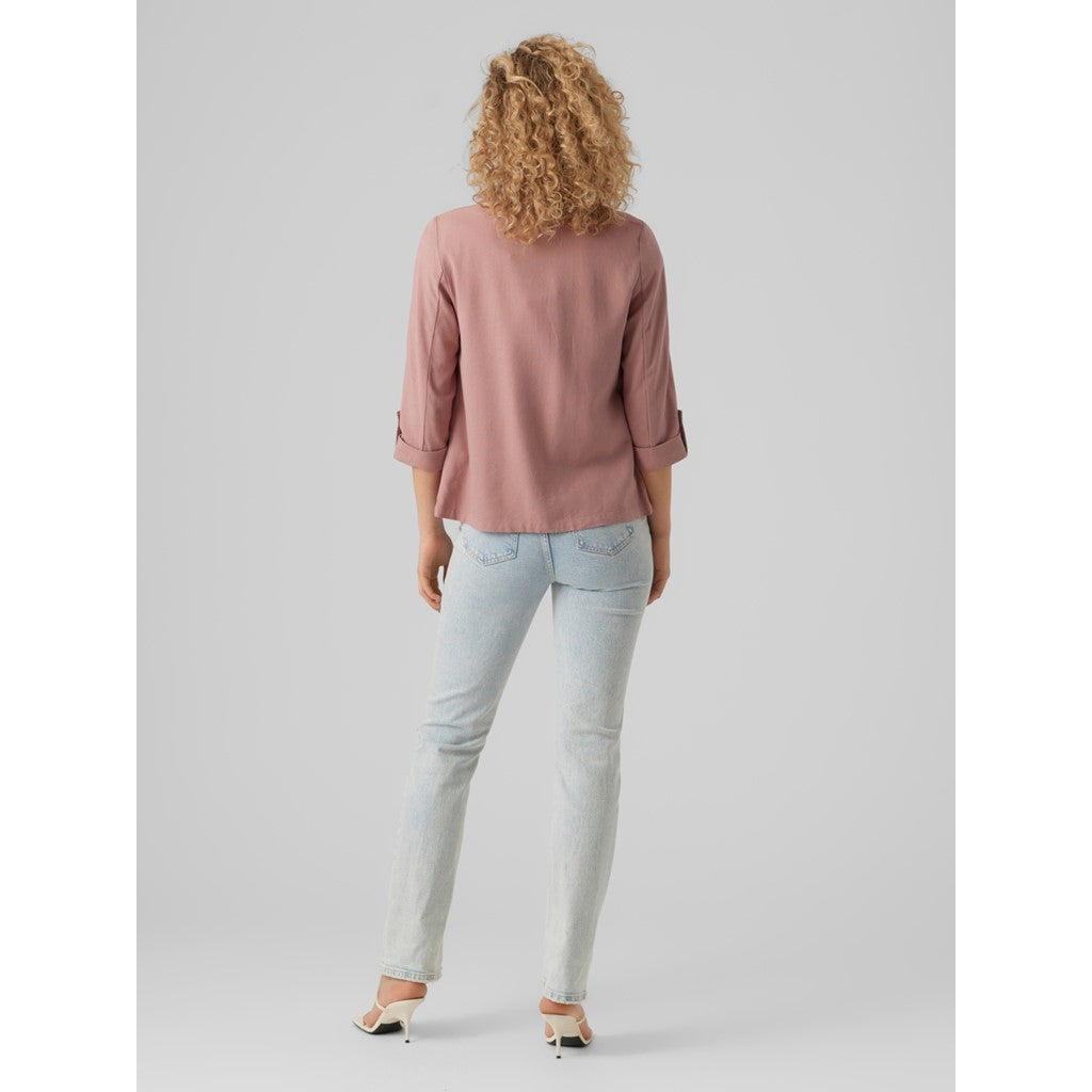 VMJESMILO 3/4 LOOSE BLAZER WVN GA NOOS