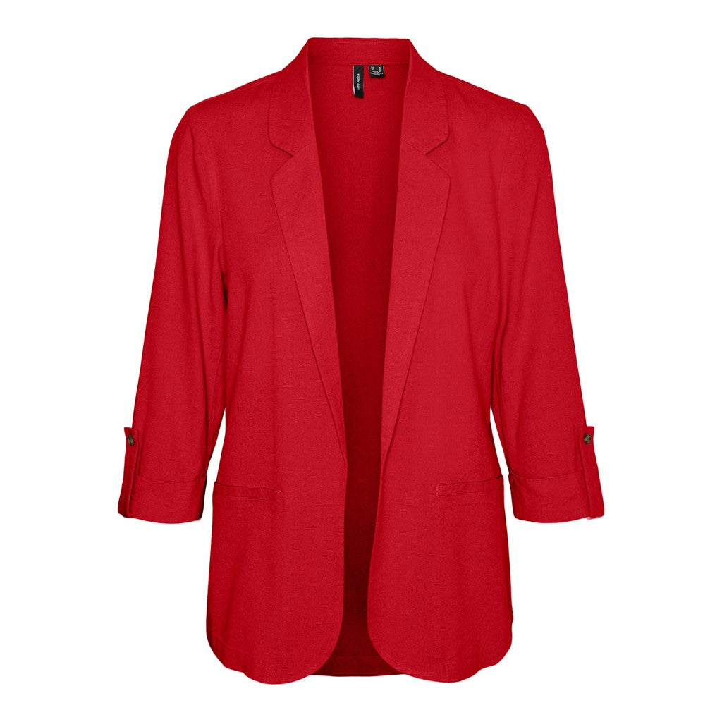 VMJESMILO 3/4 LOOSE BLAZER WVN GA NOOS