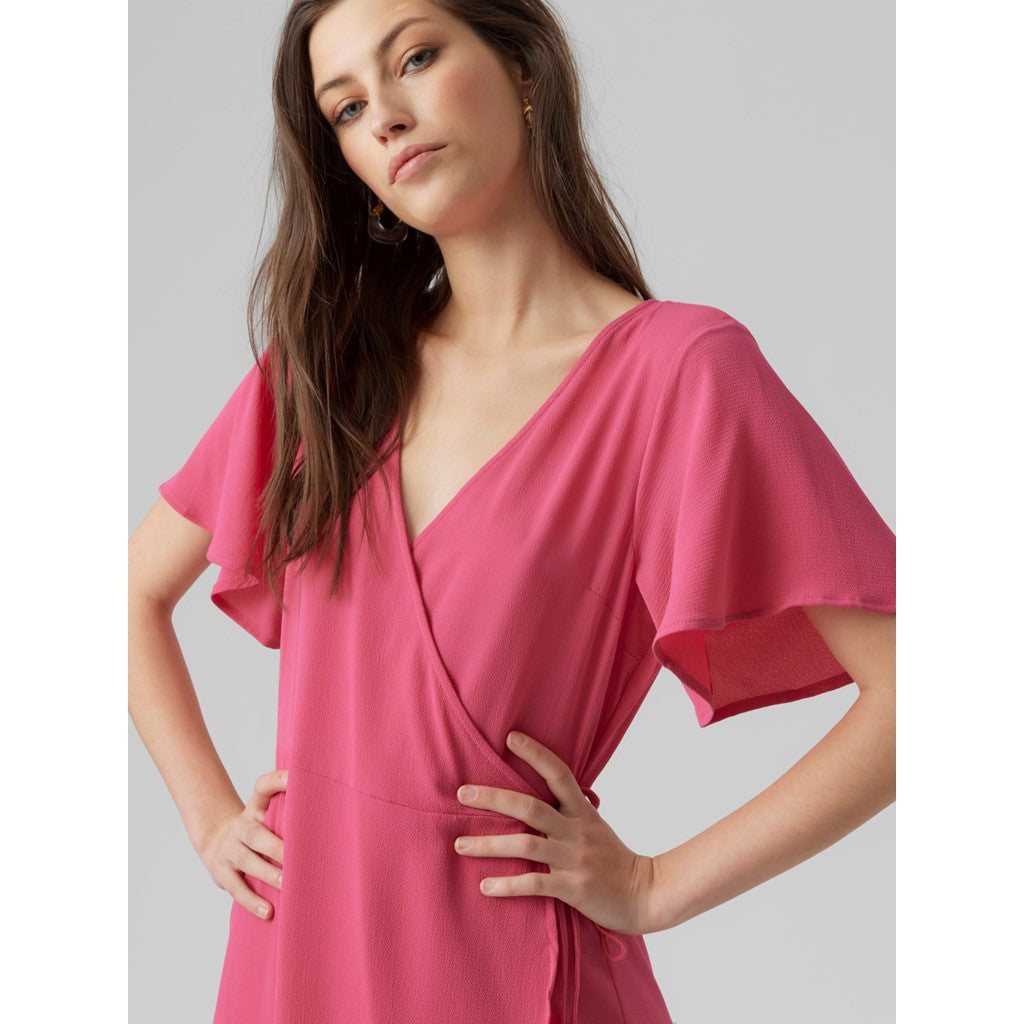 CALF WRAP DRESS