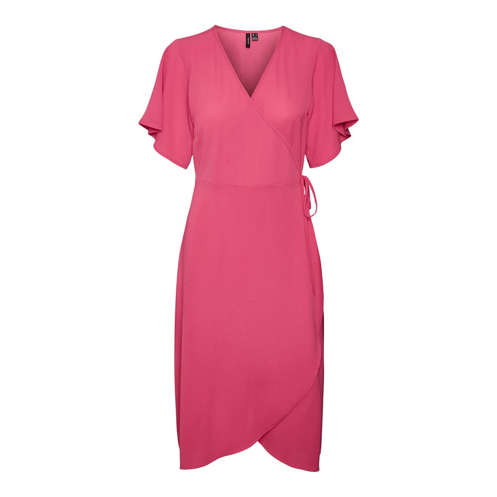CALF WRAP DRESS