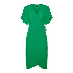 CALF WRAP DRESS
