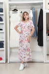 MENNY 7/8 DETAIL DRESS