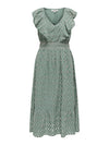 SHANNON EMB DETAIL DRESS