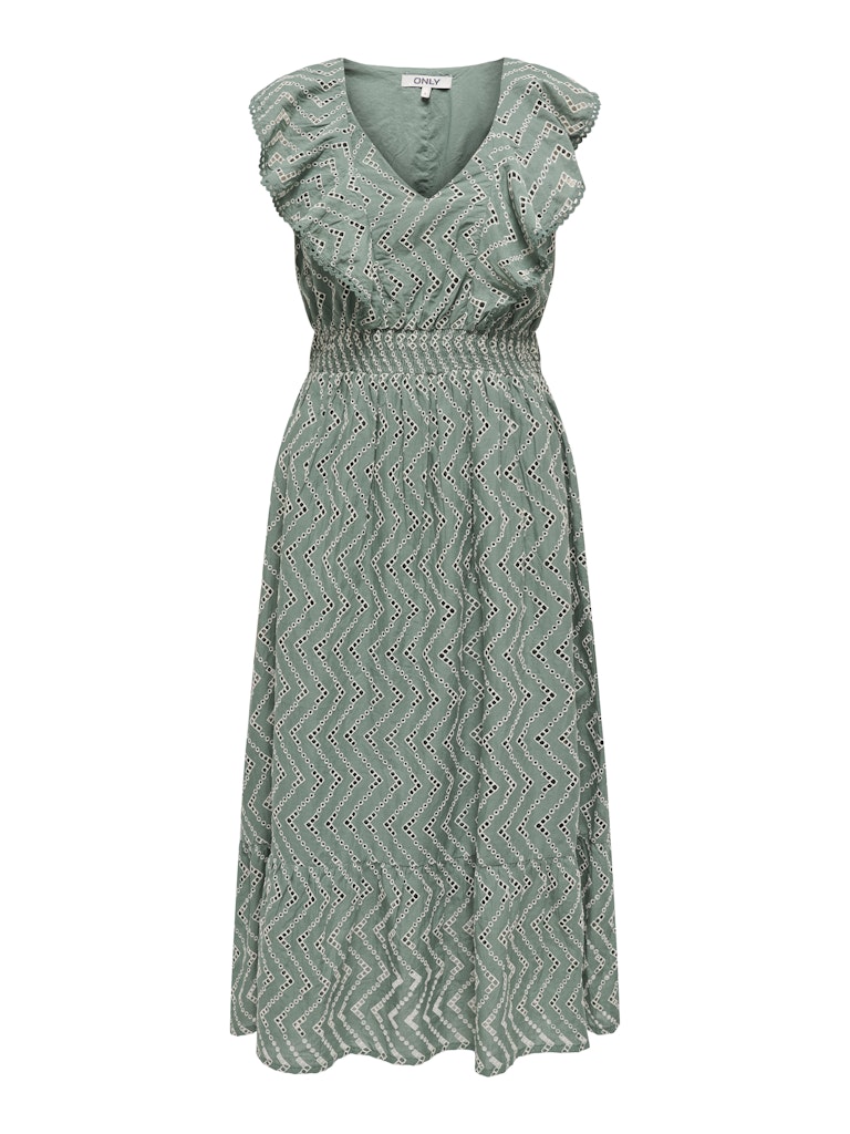 SHANNON EMB DETAIL DRESS