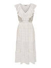 SHANNON EMB DETAIL DRESS