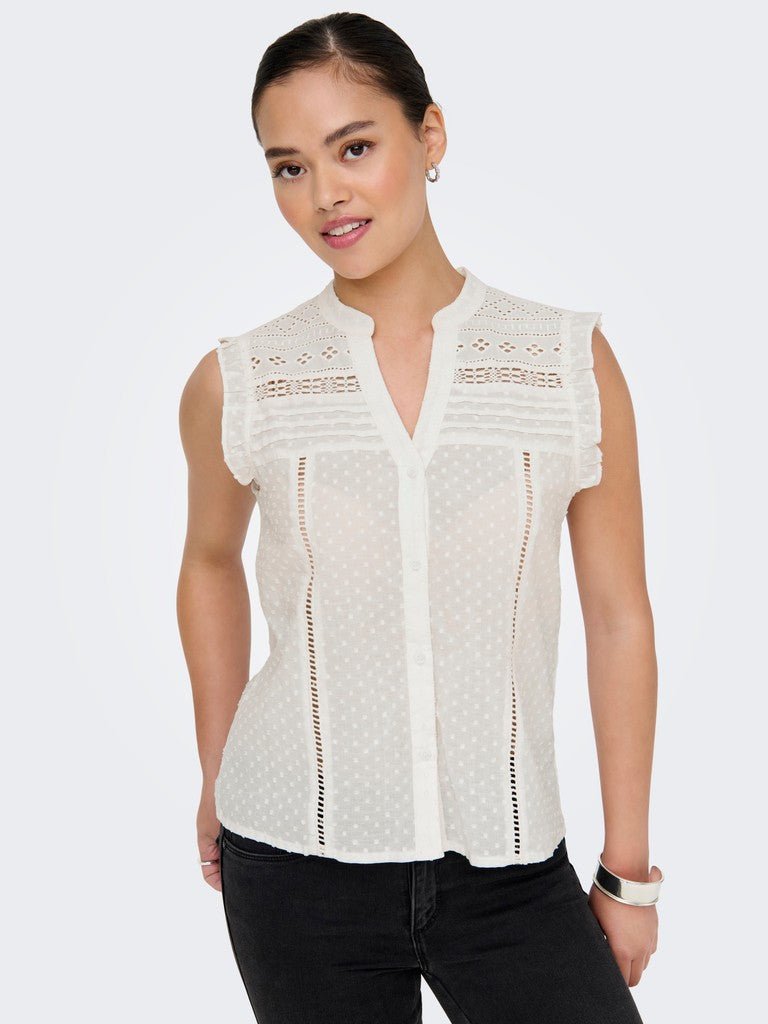 ONLEVEL V-NECK TOP