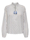 ONLGISELLE O-NECK TIE SHIRT