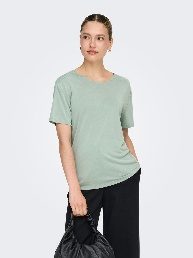 ONLFREE S/S DRAPING TOP