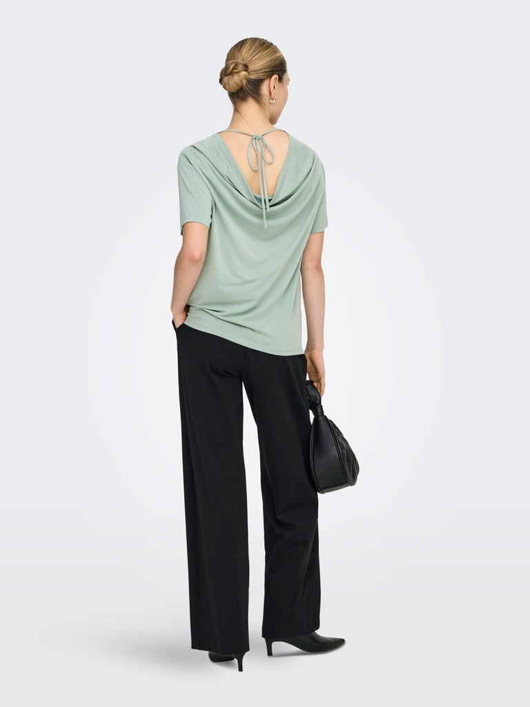 ONLFREE S/S DRAPING TOP