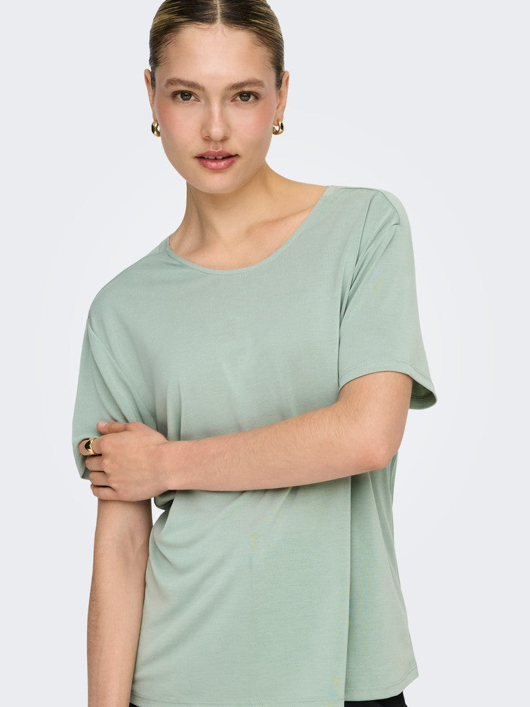 ONLFREE S/S DRAPING TOP