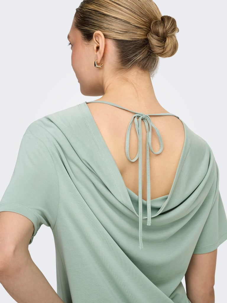 ONLFREE S/S DRAPING TOP