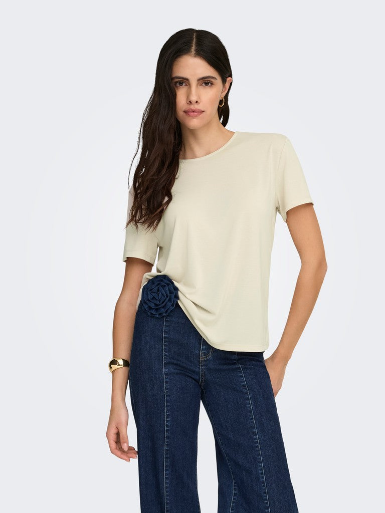 ONLFREE S/S DRAPING TOP