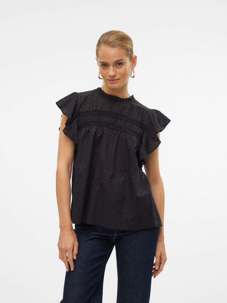 TRINE SL LACE TOP