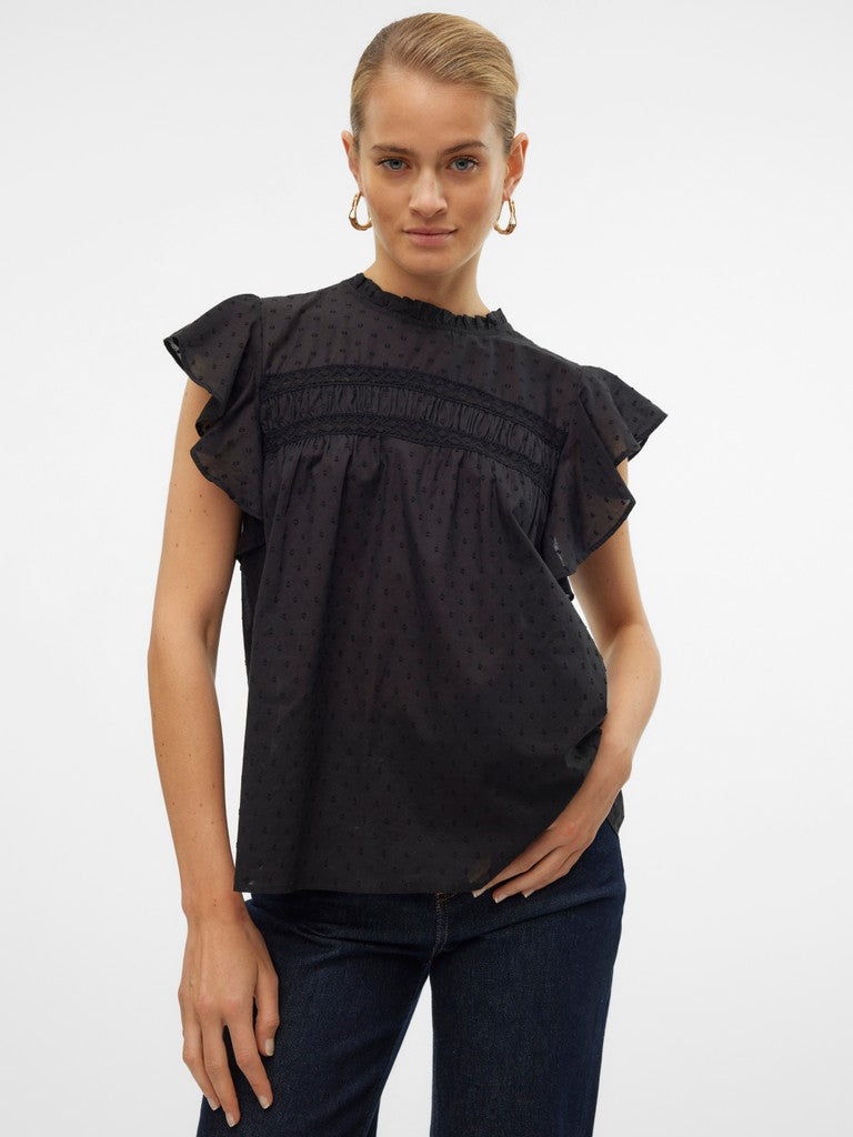 TRINE SL LACE TOP