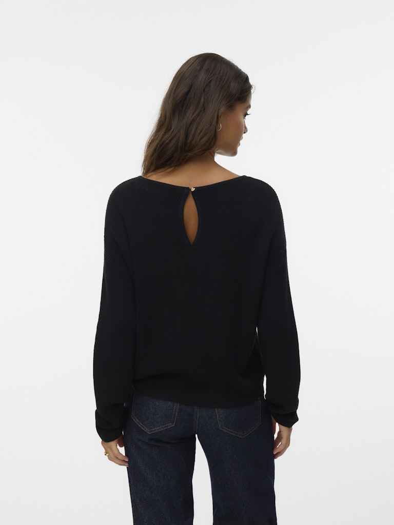 BOATNECK HEART PULLOVER