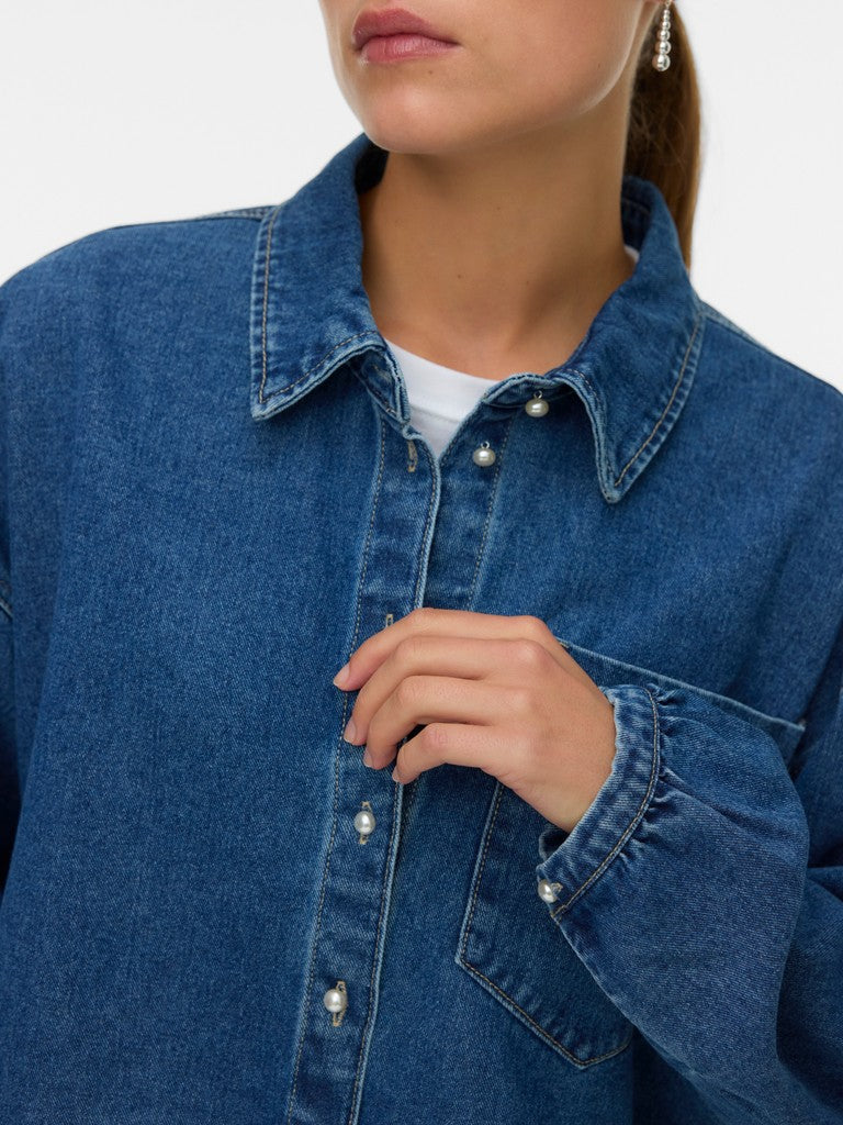 ELORA DENIM SHIRT