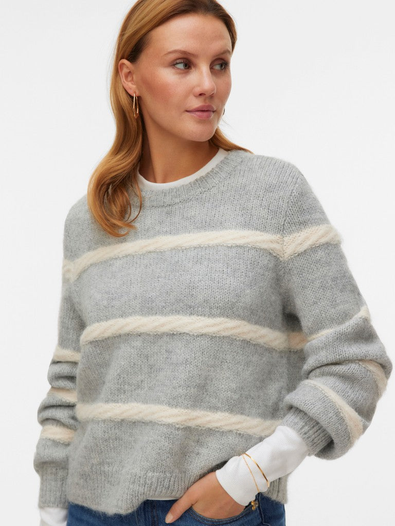 ZADA O-NECK PULLOVER