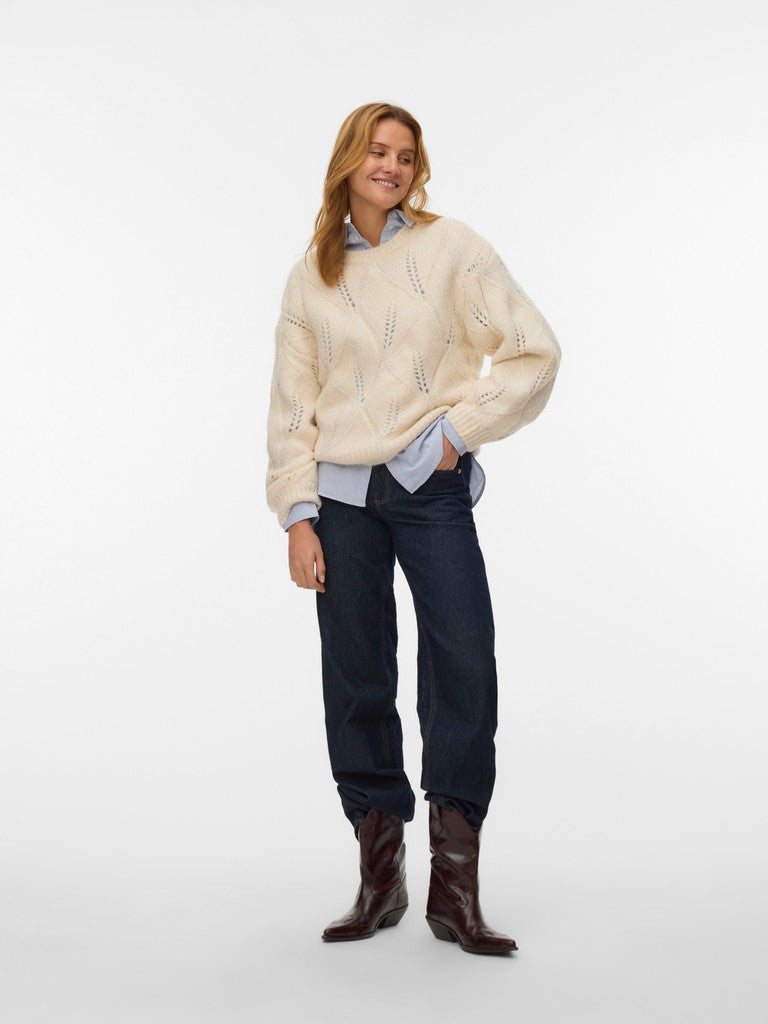 ZENIA O-NECK PULLOVER