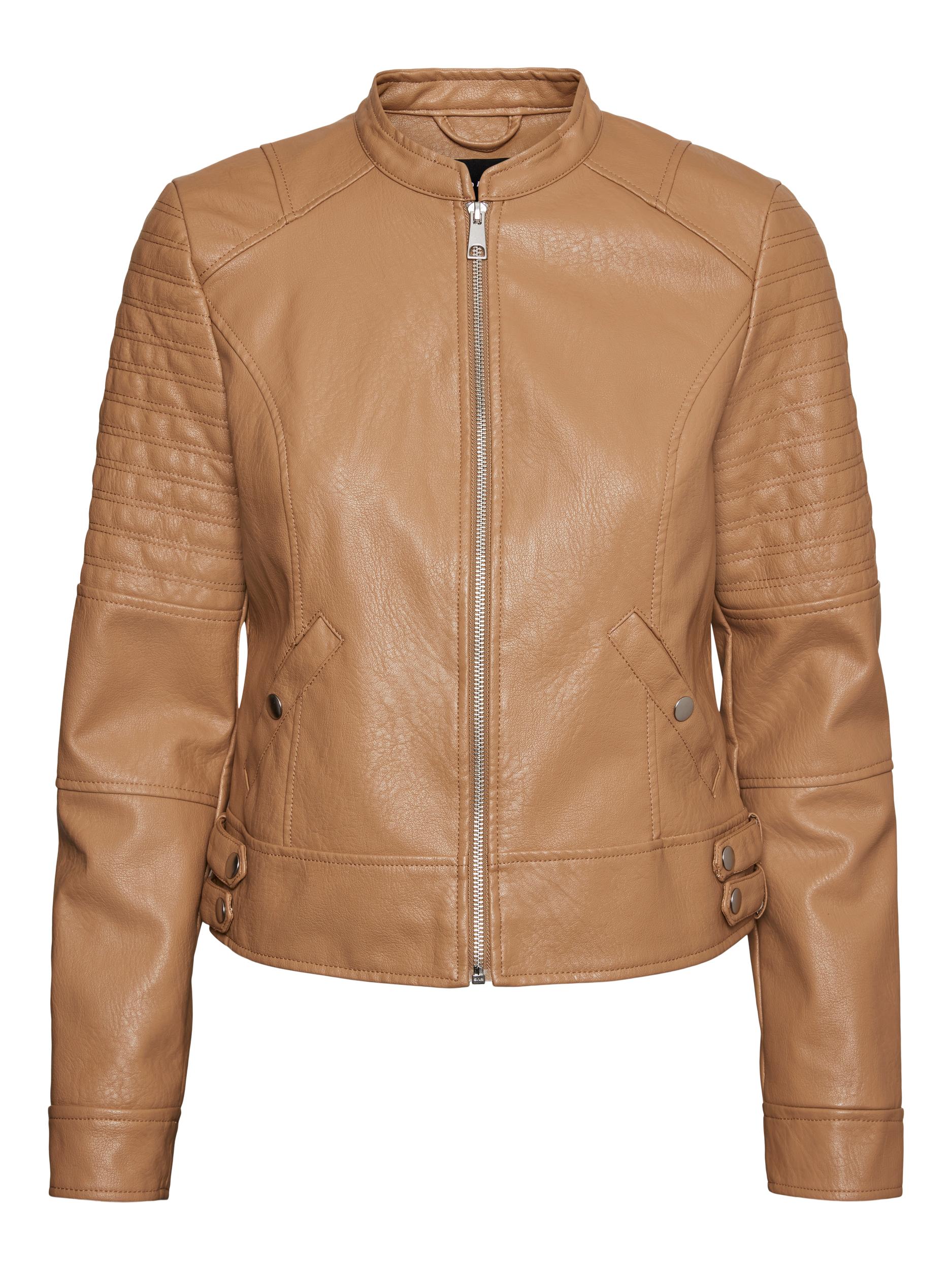 SHORT COATED JACKET