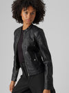 SHORT COATED JACKET