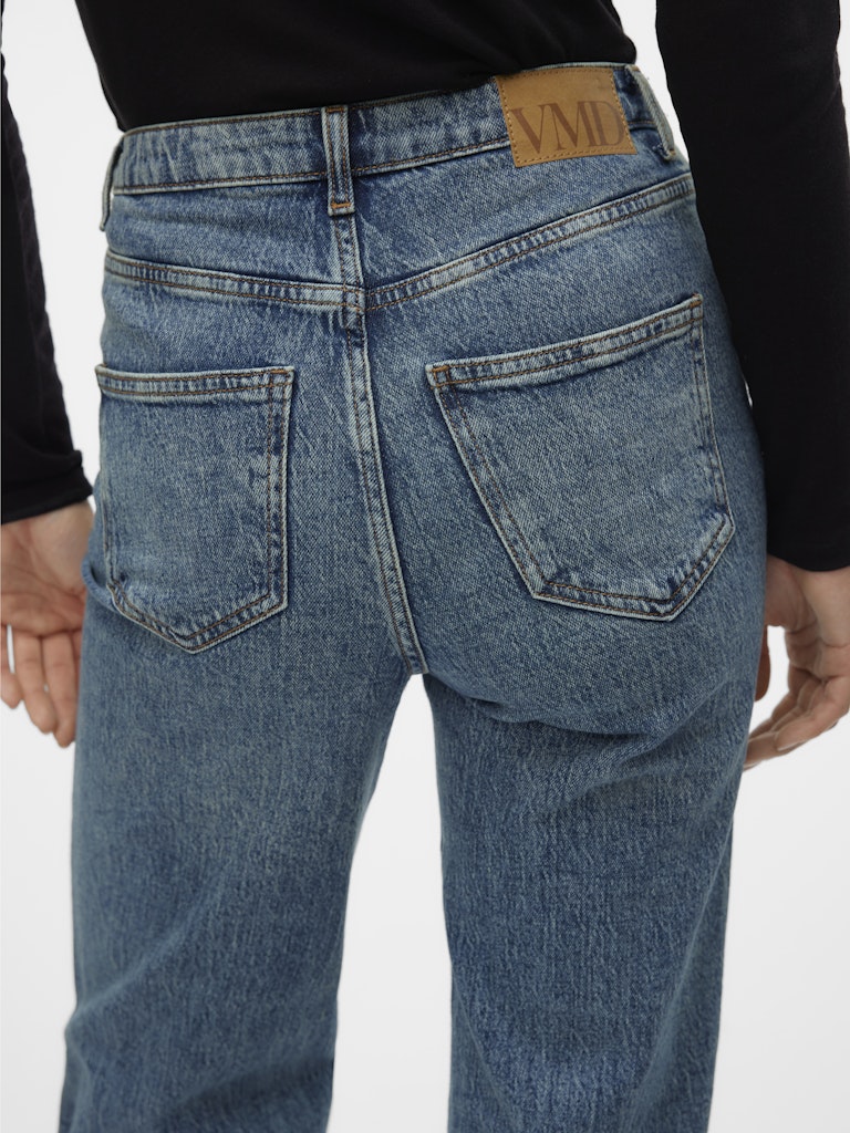 HIGH RISE WIDE JEANS