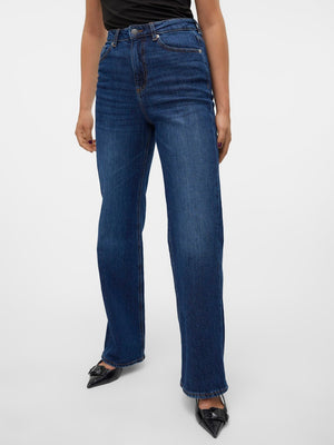 HIGH RISE WIDE JEANS