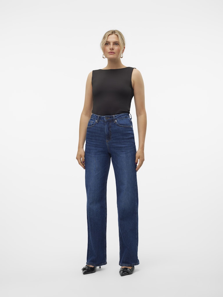 HIGH RISE WIDE JEANS