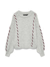 ILINA O-NECK HANDSTITCH PULLOVER