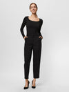 HIGH RISE LOOSE ANKLE PANT